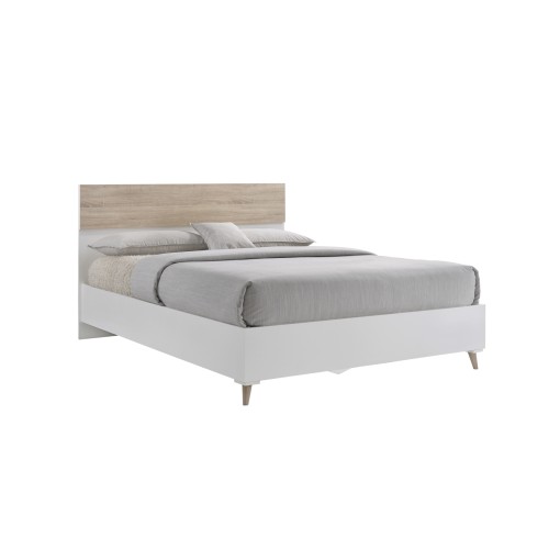 Κρεβάτι Διπλό Art Maison Uxbridge - Sonoma White (Για Στρώμα 150x200cm)