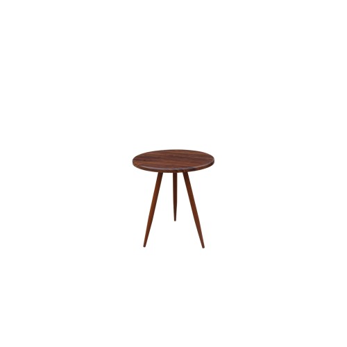 Τραπέζι Art Maison Bedford - Walnut (φ60cm)
