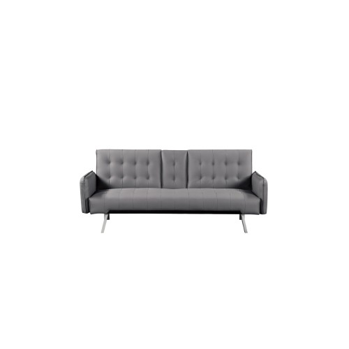 Καναπές Κρεβάτι Art Maison Oxfordshire - Gray PU (188x82x80cm)
