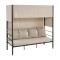 Καναπές Κρεβάτι Art Maison Somerset - Ecru Charcoal (200x80x200εκ.)
