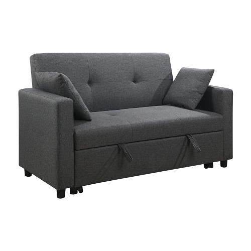 Καναπές κρεβάτι Art Maison Cornwall - Dark Gray (154x100x93cm)