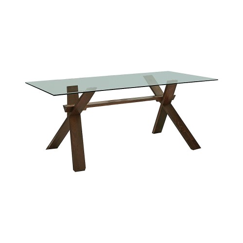 Τραπέζι Art Maison Burnley - Walnut (150x90x75cm)