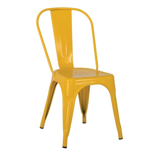 Καρέκλα Art Maison Billingham - Yellow (44x49x84εκ.)