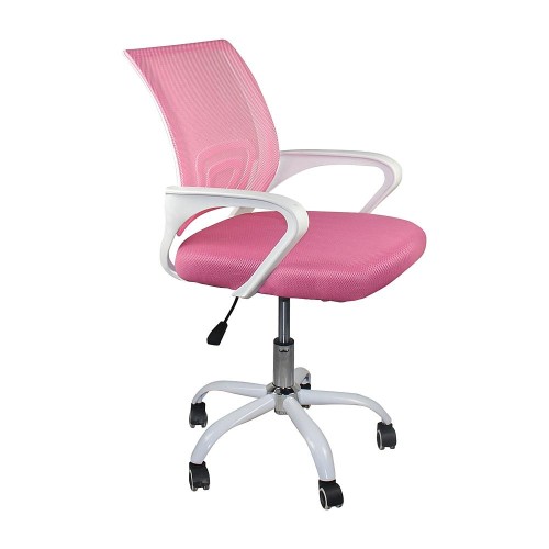 Καρέκλα Γραφείου Art Maison Brixham - White Pink (56x55x84/94cm)
