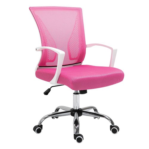 Καρέκλα Γραφείου Art Maison Leicestershire - Pink White (60x60x90/100εκ.)