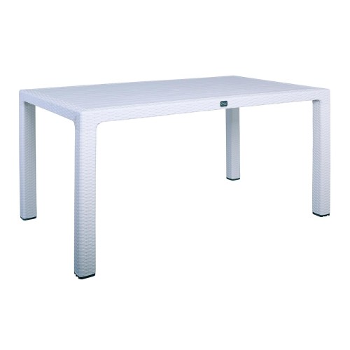Τραπέζι Κήπου Art Maison Barnstaple - White (150x90x73cm)