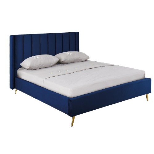 Κρεβάτι Art Maison Brentford - Blue (Για Στρώμα 160x200cm)