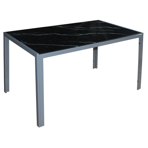 Τραπέζι Τραπεζαρίας Art Maison Beckenham - Gray Black (140x80x75cm)