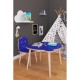 Παιδικό Σετ Τραπεζάκι με καρεκλάκι Art Maison Atlantique - Blue (46x50x42cm)
