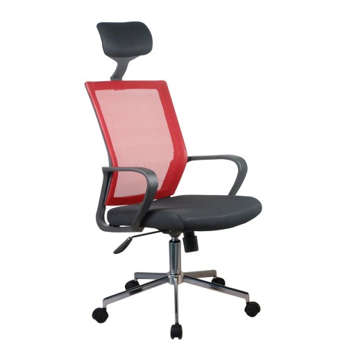 Καρέκλα Γραφείου Art Maison Blaye - Black Red (58x59x116-124.5cm)
