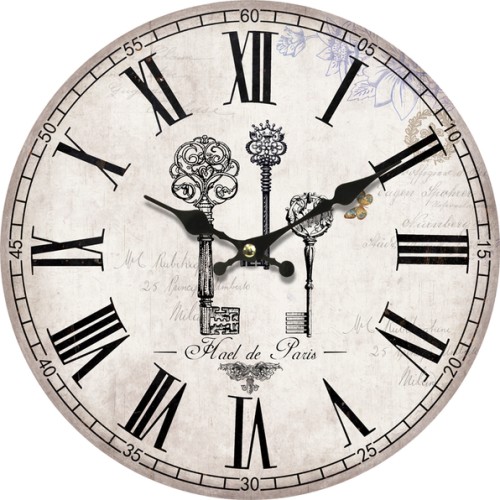Ρολόι Τοίχου Art Maison Ormanda - (Φ34x3.8cm)