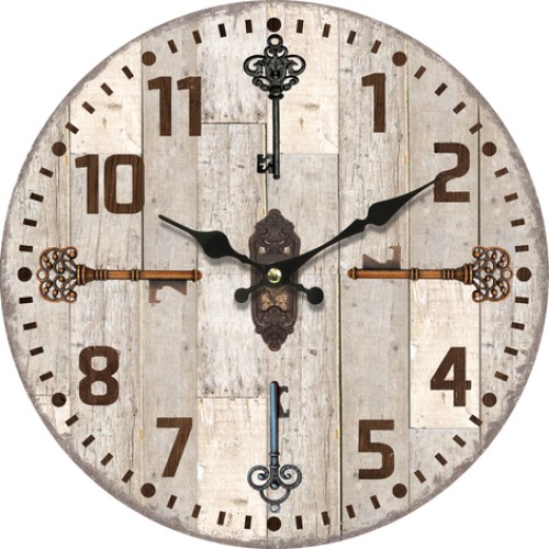 Ρολόι Τοίχου Art Maison Semiramide - (Φ34x3.8cm)