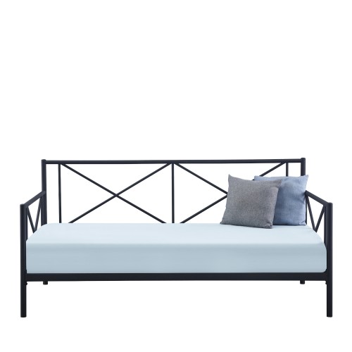 Κρεβάτι Μονό Art Maison Soreze - Black (Για Στρώμα 90x200cm)