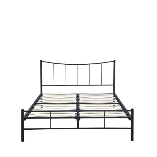 Κρεβάτι Διπλό Art Maison Thiviers - Black (Για Στρώμα 150x200cm)