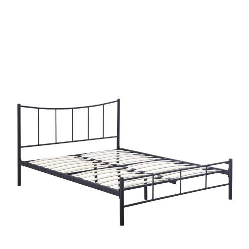 Κρεβάτι Ημίδιπλο Art Maison Thiviers - Black (Για Στρώμα 120x200cm)