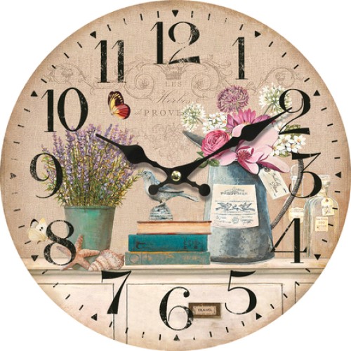 Ρολόι Τοίχου Art Maison Paine - (Φ34x3.8cm)