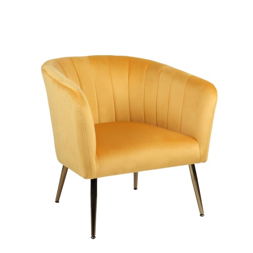 Πολυθρόνα Art Maison Arreau - Yellow (52x82x76cm)