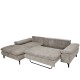 Καναπές Κρεβάτι Γωνιακός Αριστερή Γωνία Art Maison Bordeaux - Light Gray (263x168x84cm)