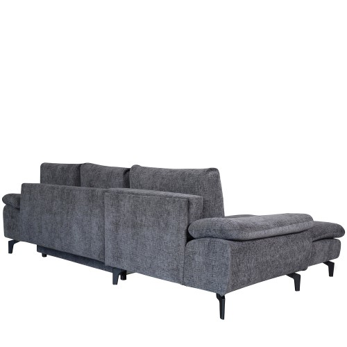 Καναπές Κρεβάτι Γωνιακός Αριστερή Γωνία Art Maison Bordeaux - Dark Gray (263x168x84cm)