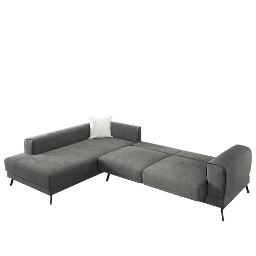 Καναπές Κρεβάτι Γωνιακός Αριστερή Γωνία Art Maison Lille - Gray (304x212x86cm)