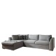 Καναπές Κρεβάτι Γωνιακός Art Maison Ailhon - Gray (300x198x86cm)