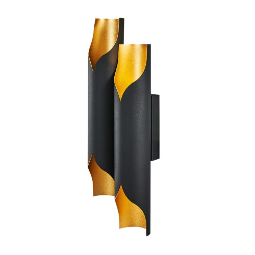 Φωτιστικό Τοίχου Πολύφωτο Art Maison Lectoure - Black Gold (16x46x11cm)