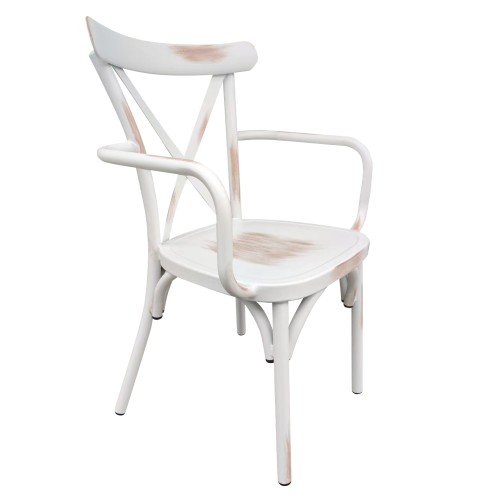 Καρέκλα Κήπου Art Maison Chateldon - White (52x52x87cm)