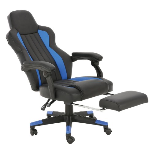 Καρέκλα Γραφείου Gaming Art Maison Cajarc - Blue Black (64x71x113-121cm)