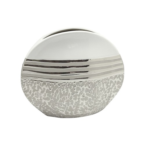 Βάζο Art Maison Juno - White Silver (8x24.5x21cm)
