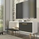 Έπιπλο Τηλεόρασης Art Maison Casteljaloux - White Charcoal (120x30x45cm)