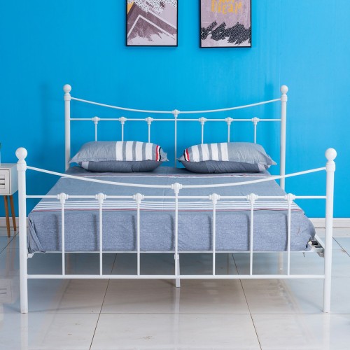 Κρεβάτι Art Maison Thouars - White (Για Στρώμα 160x200cm)