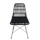 Καρέκλα Κήπου Art Maison Lacanau - Black (47x62x81cm)