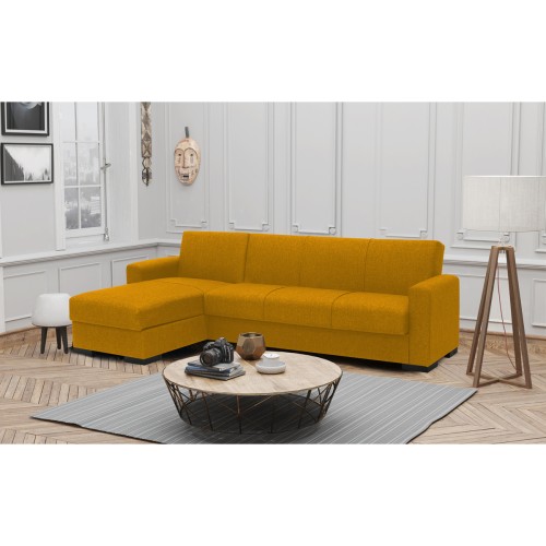 Καναπές Γωνιακός Art Maison Lyon - Yellow (270x165x84cm)