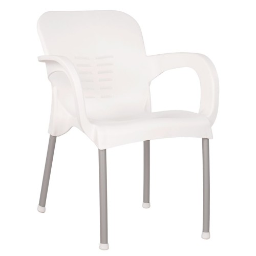 Καρέκλα Κήπου Art Maison Langon - White (60x50x80xcm)