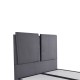 Κρεβάτι Art Maison Plazac - Gray (Για Στρώμα 160x200cm)