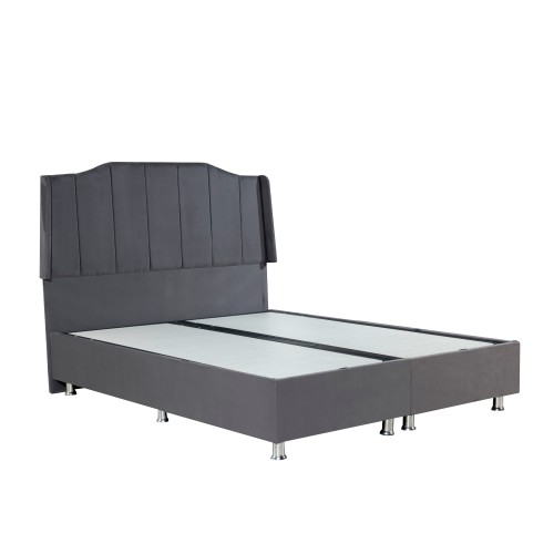 Κρεβάτι Art Maison Pino - Gray (Για Στρώμα 160x200cm)