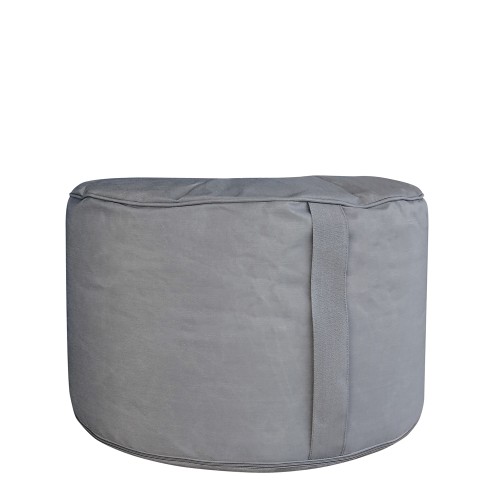 Σκαμπό Πουφ Art Maison Colne - Light Gray (60x60x34cm)