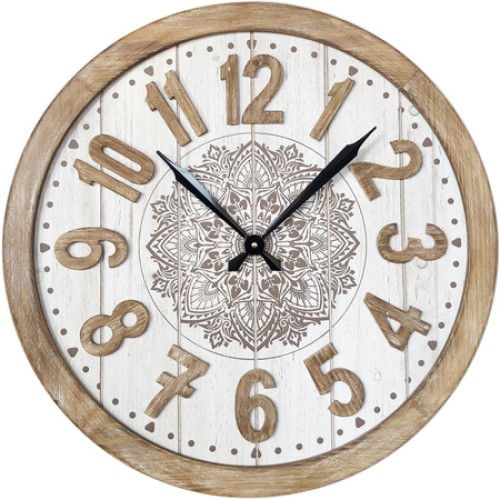 Ρολόι Τοίχου Art Maison Columbo - (Φ60x4cm)