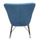 Πολυθρόνα Art Maison Amiens - Blue (77x106x95cm)