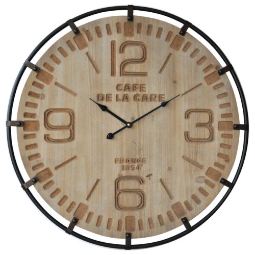 Ρολόι Τοίχου Art Maison Leone - (Φ65x4cm)