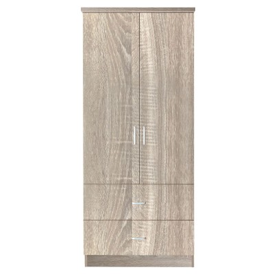 Ντουλάπα Art Maison Baloo Φυσικό Χρώμα 80x50x180cm