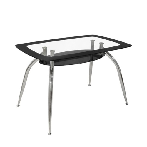 Τραπέζι Art Maison Chablis - Black Silver (120x75x75cm)