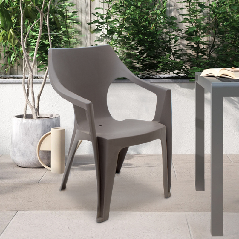 Πολυθρόνα πολυπροπυλενίου Art Maison Freddy χρώμα cappuccino 57x55x79εκ.