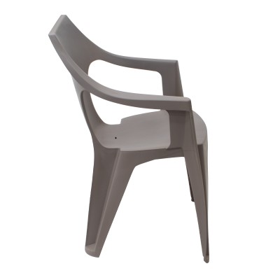 Πολυθρόνα πολυπροπυλενίου Art Maison Freddy χρώμα cappuccino 57x55x79εκ.