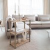 ΡΑΦΙΕΡΑ ΔΑΠΕΔΟΥ ART MAISON FOWLER - NATURAL BEIGE (65x29x78εκ.)