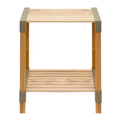 ΤΡΑΠΕΖΑΚΙ ΒΟΗΘΗΤΙΚΟ ART MAISON HAMILTON - NATURAL BEIGE (41x33x45εκ.)