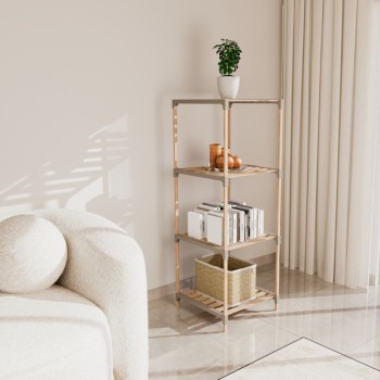 ΡΑΦΙΕΡΑ ΔΑΠΕΔΟΥ ART MAISON FREMONT - NATURAL - BEIGE (41x33x113εκ.)