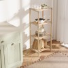 ΡΑΦΙΕΡΑ ΔΑΠΕΔΟΥ ART MAISON FREEDOM - NATURAL BEIGE (38x30x116εκ.)