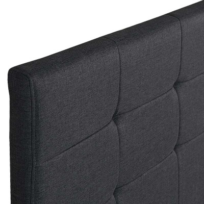 Κρεβάτι Art Maison Niteroi - Charcoal (Για στρώμα 160x200εκ.)