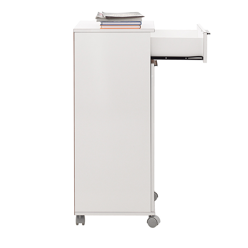 Ντουλάπι Τροχήλατο Art Maison ΚΑΒΑΚΙ - White (50x40x100εκ.)